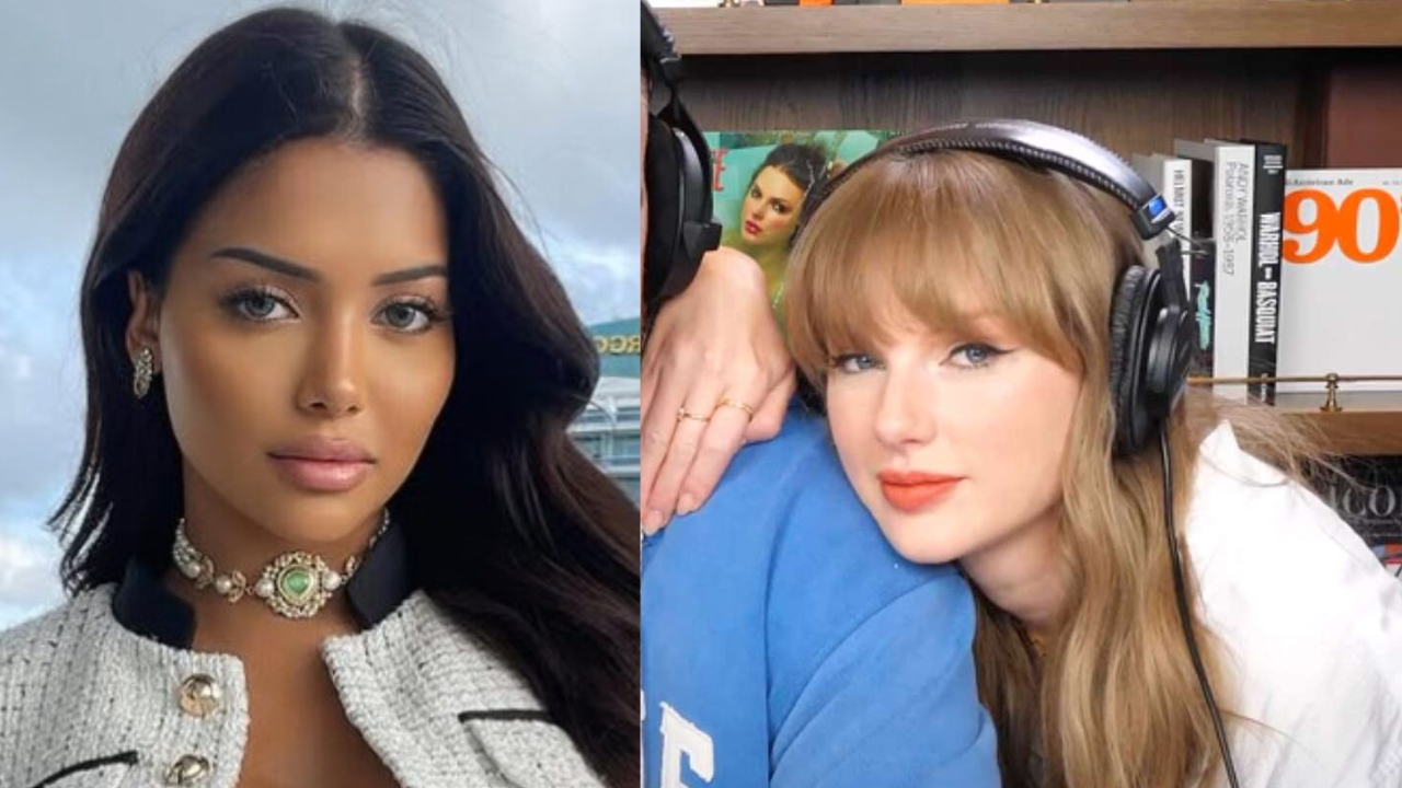 Nurshath Dulal and Taylor Swift